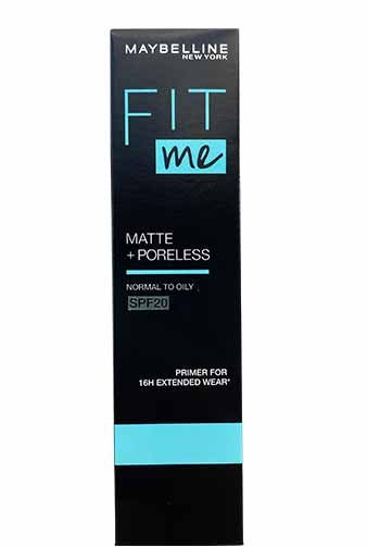 fit me makeup base box