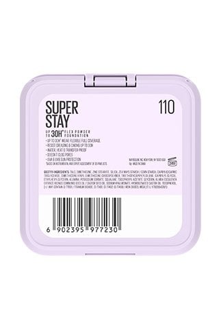 02 Maybelline Superstay 30H Flex Powder 110