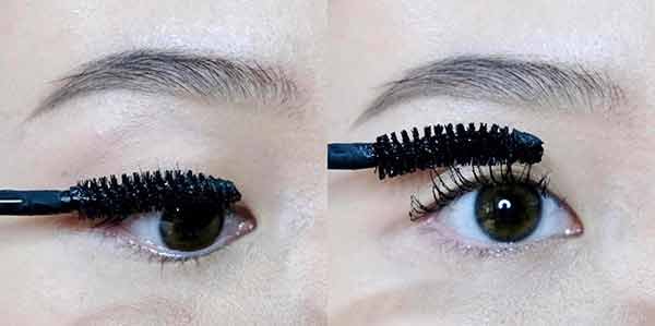 ปัดขนตาด้วย Hypercurl Mascara Waterproof 