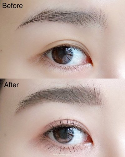 วิธีเขียนคิ้ว